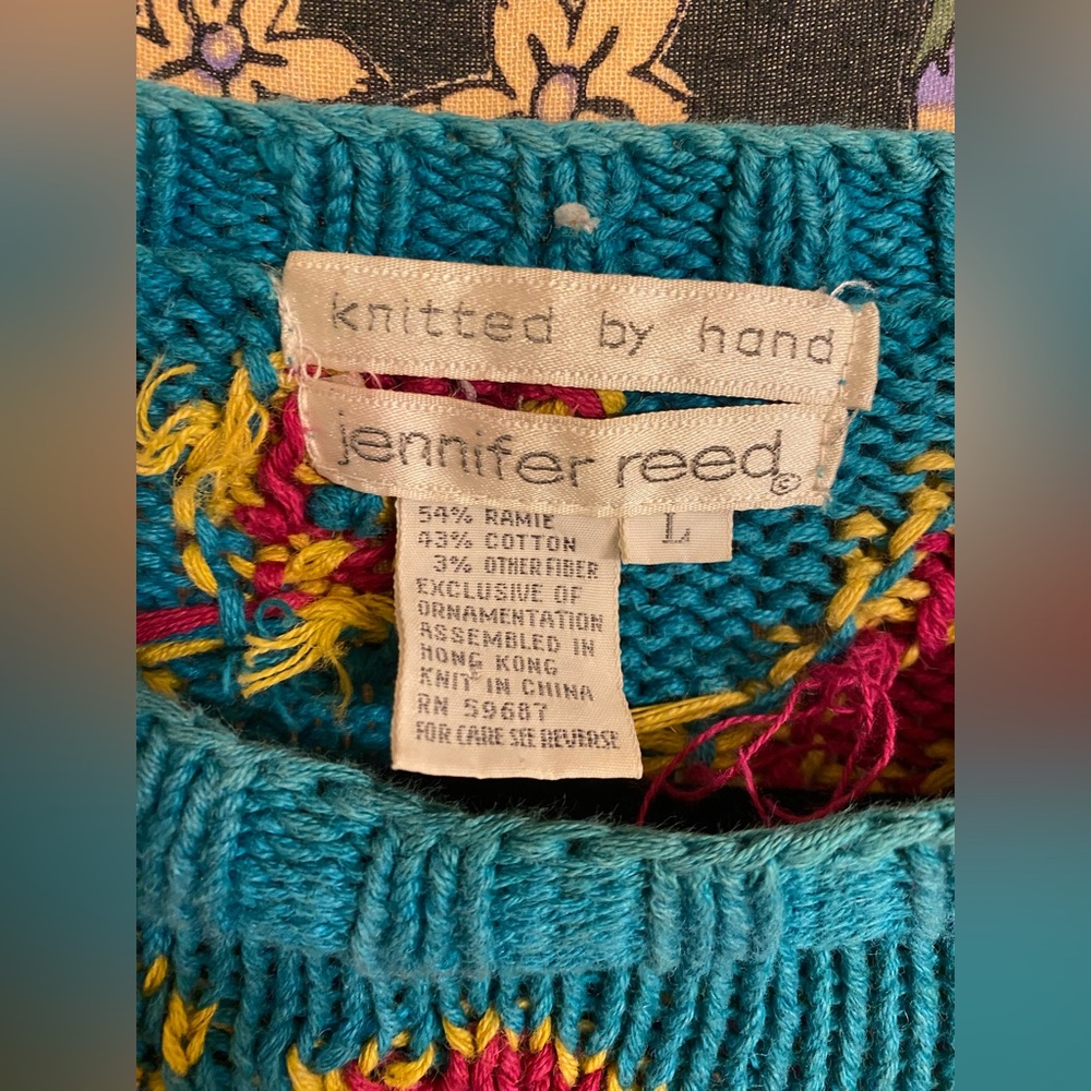 Jennifer Reed - Vintage Sweater - Picture 3 of 12